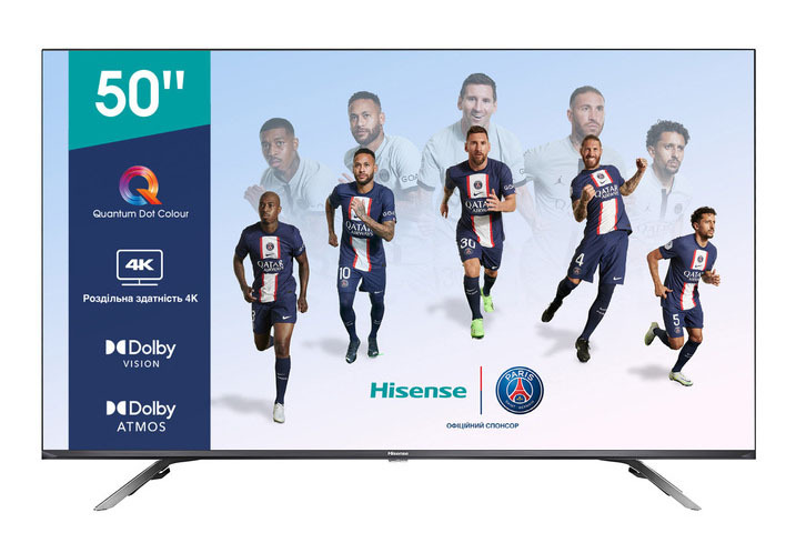 Телевізор Hisense 50" 4K Smart TV (50E76GQ) фото