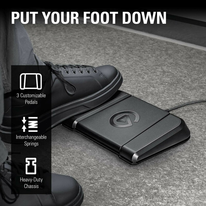 Контроллер студийный Elgato Stream Deck Foot Pedal (10GBF9901) фото