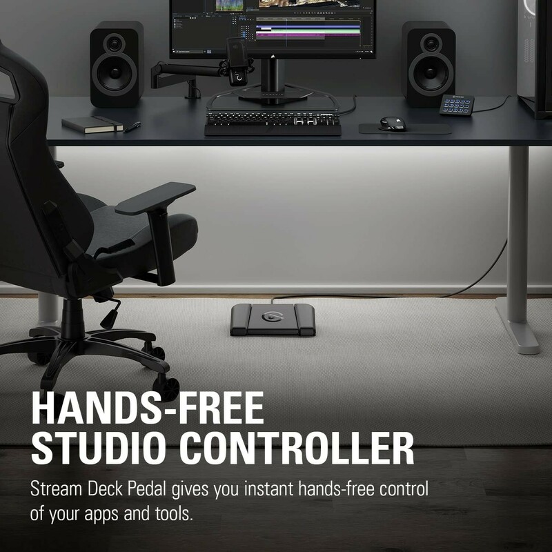 Контролер студійний Elgato Stream Deck Foot Pedal (10GBF9901) фото