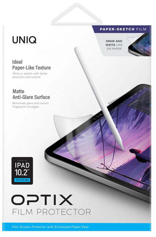 Захисна плівка для iPad 10.2 UNIQ Optix Paper-Sketch Film Screen Protector фото