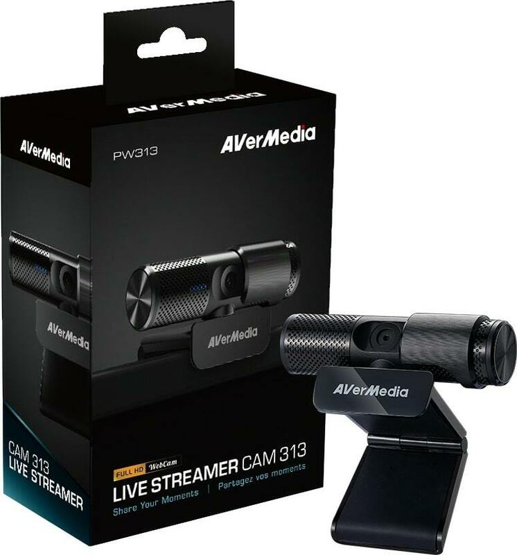 Веб-камера AVerMedia Live Streamer CAM 313 (40AAPW313ASF) фото