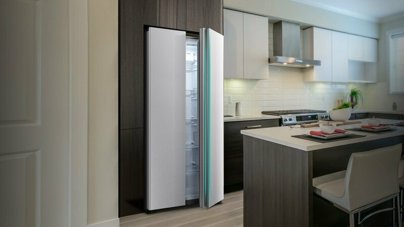 Холодильник Hisense RS677N4AWF SBS фото