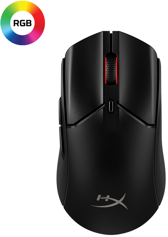 Ігрова комп'ютерна миша HyperX Pulsefire Haste 2 Wireless (Black) 6N0B0AA фото