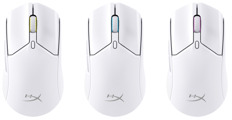 Ігрова комп'ютерна миша HyperX Pulsefire Haste 2 Wireless (White) 6N0A9AA - фото - №7