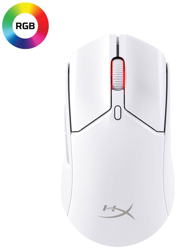 Ігрова комп'ютерна миша HyperX Pulsefire Haste 2 Wireless (White) 6N0A9AA - фото - №1