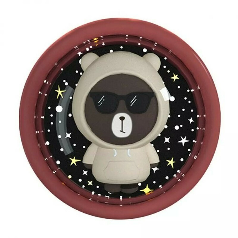 Ароматизатор Space Bear (коричневий) - фото - №0