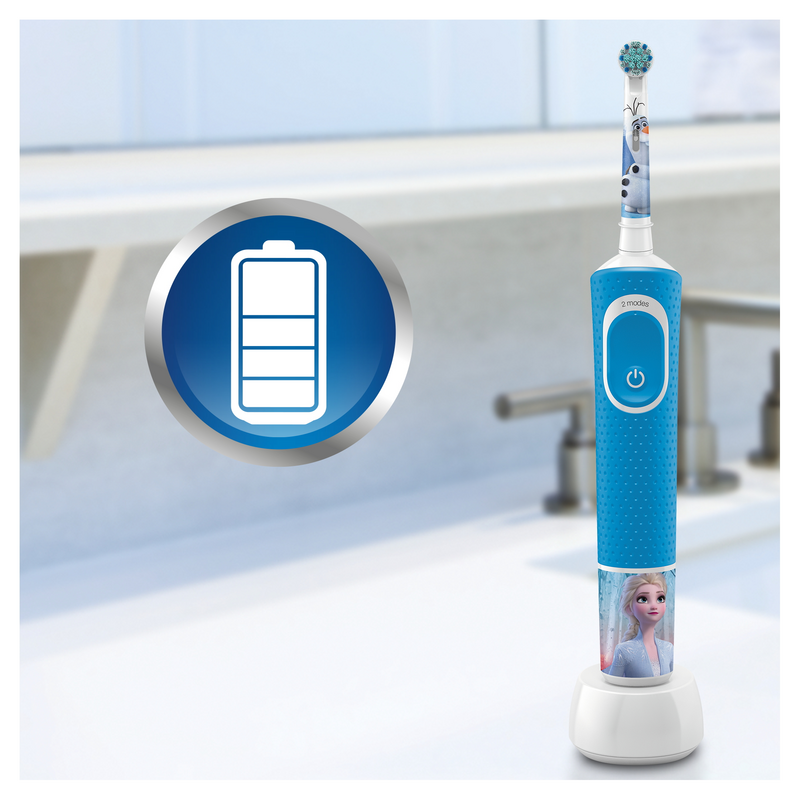 Електрична зубна щітка ORAL-B Kids Stage Power D100 Frozen (4210201245193) фото