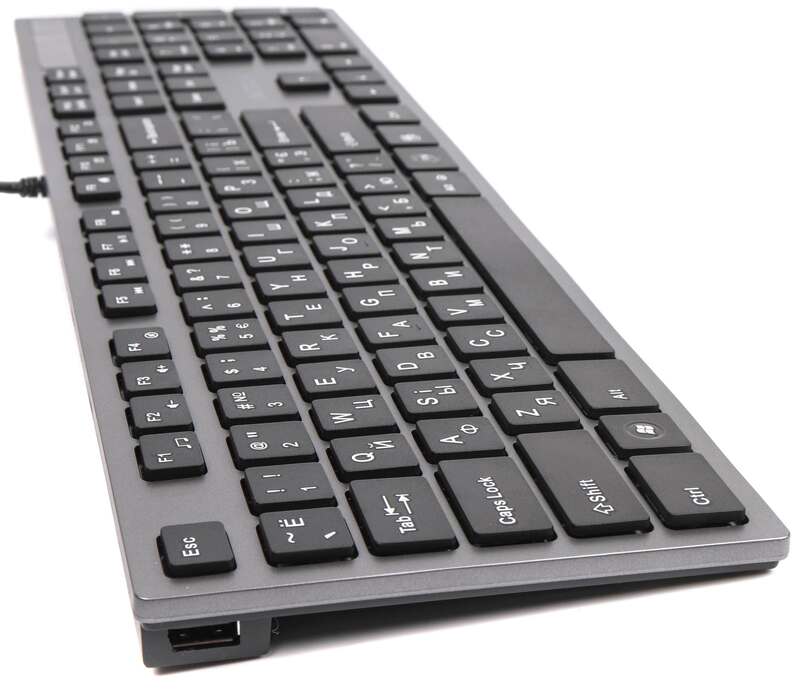 Ігрова клавіатура A4Tech KV-300H USB (Grey+Black) фото