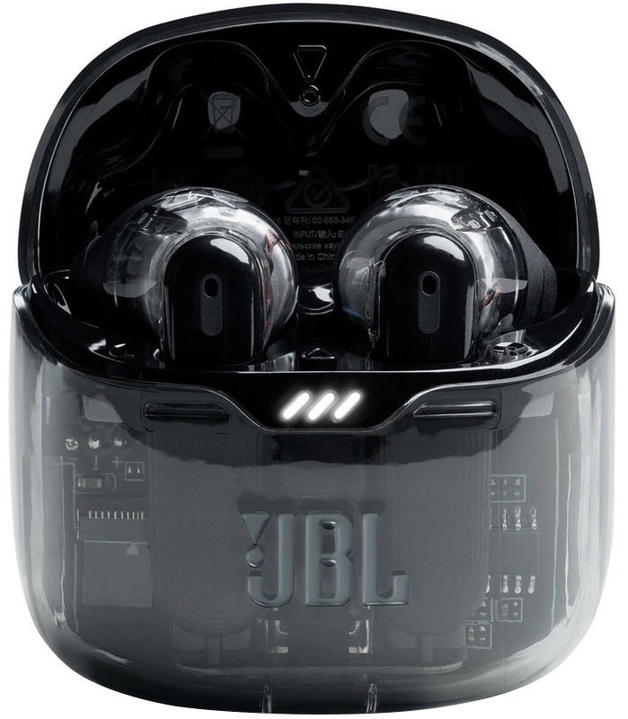 Навушники JBL Tune Flex (Ghost Black) JBLTFLEXGBLK - фото - №6
