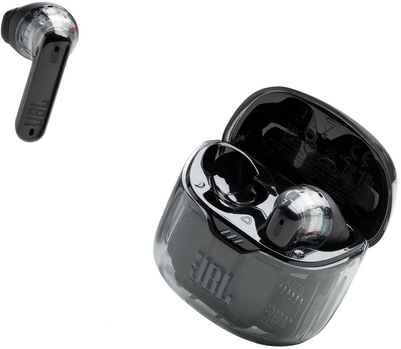 Навушники JBL Tune Flex (Ghost Black) JBLTFLEXGBLK - фото - №5