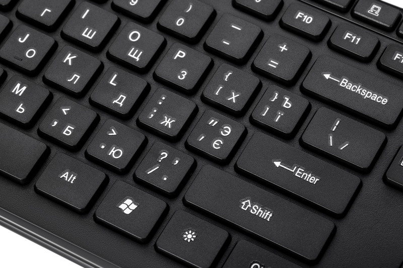 Ігрова клавіатура 2E GAMING KS210 Slim WL (Black) 2E-KS210WB фото