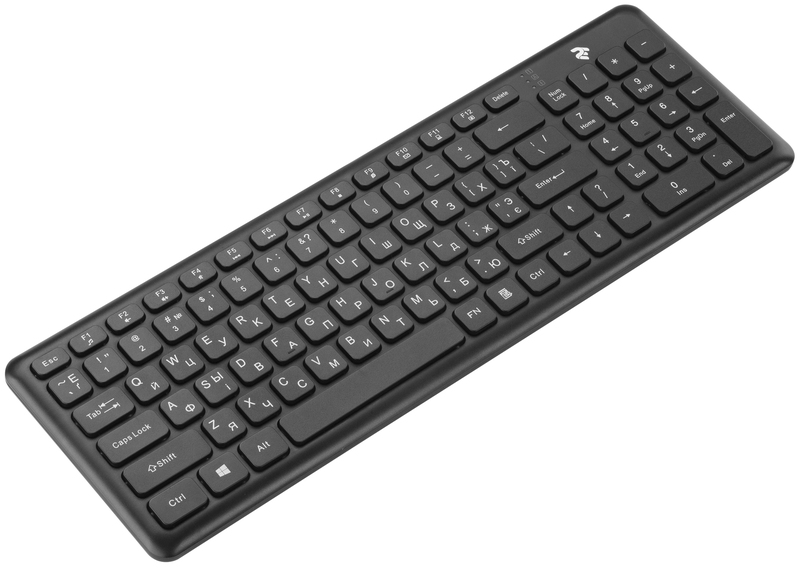 Ігрова клавіатура 2E GAMING KS230 Slim WL (Black) 2E-KS230WB фото