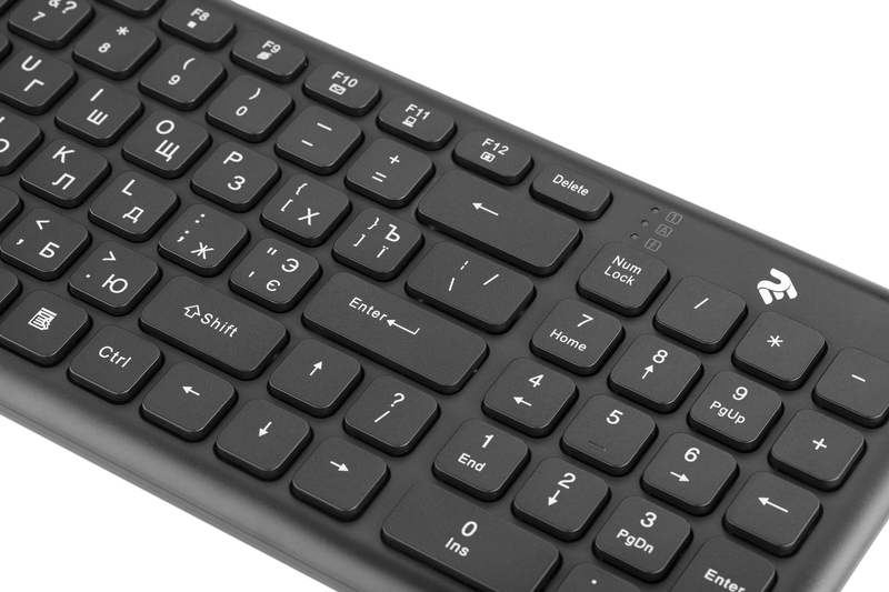 Ігрова клавіатура 2E GAMING KS230 Slim WL (Black) 2E-KS230WB фото
