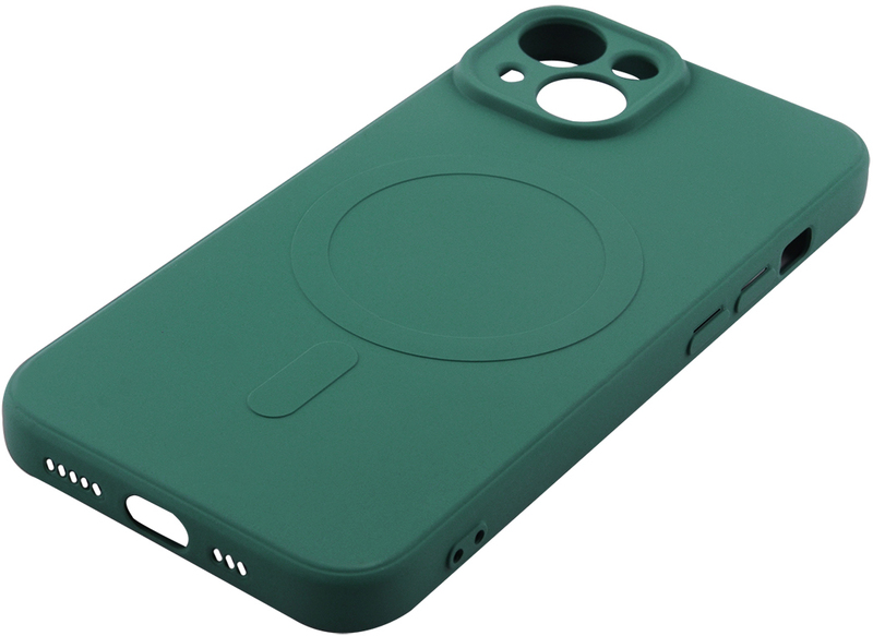 Чохол для iPhone 14 WAVE Colorful Case with MagSafe (Forest Green) фото