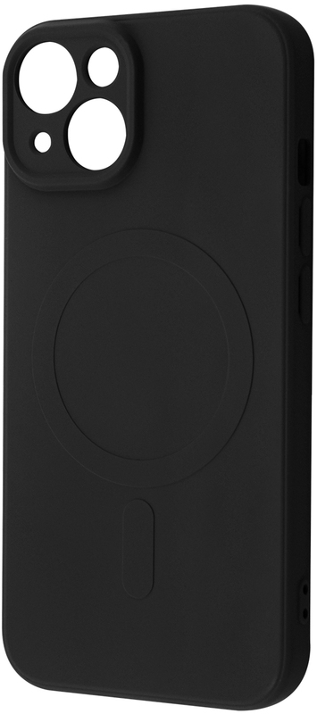 Чохол для iPhone 14 WAVE Colorful Case with MagSafe (Black) - фото - №0