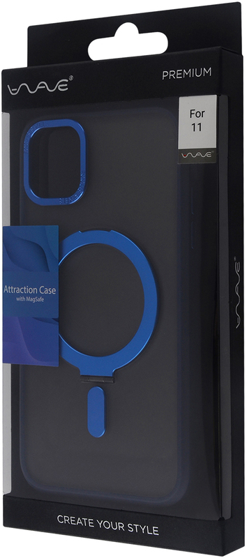 Чохол для iPhone 11 WAVE Attraction Case with MagSafe (Blue) - фото - №3