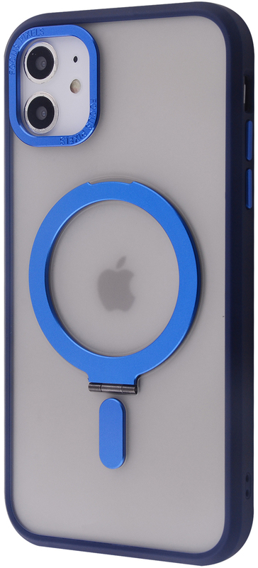 Чохол для iPhone 11 WAVE Attraction Case with MagSafe (Blue) - фото - №0