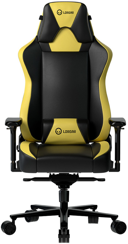 Ігрове крісло Lorgar Base 311 (Black Yellow) LRG-CHR311BY фото