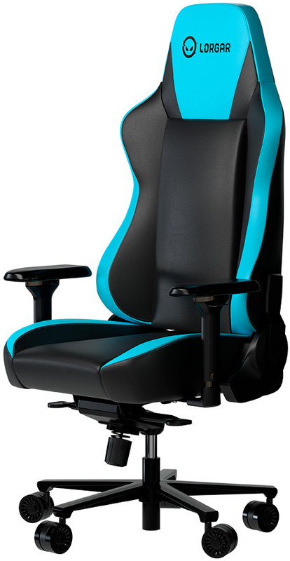 Игровое кресло Lorgar Base 311 (Black Blue) LRG-CHR311BBL фото