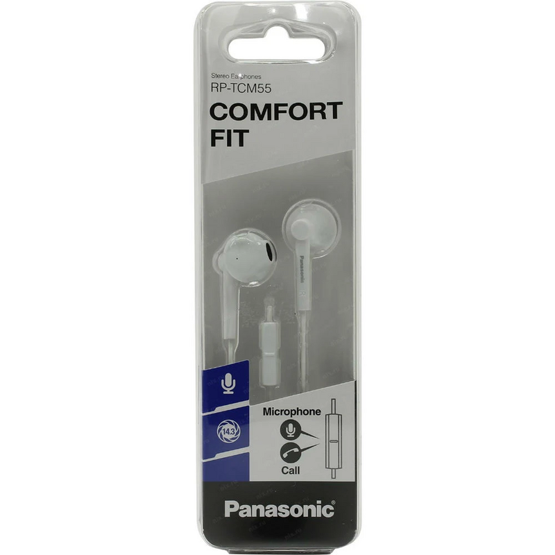 Навушники Panasonic (RP-TCM55GC-W) White фото