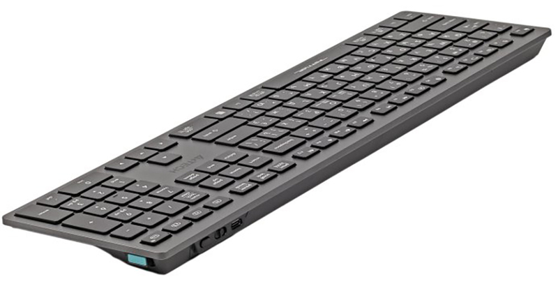Клавиатура A4Tech Fstyler FBX50C серая - фото - №3