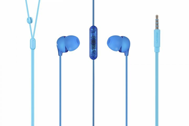 Навушники Philips SHE2405BL/00 (Blue) фото