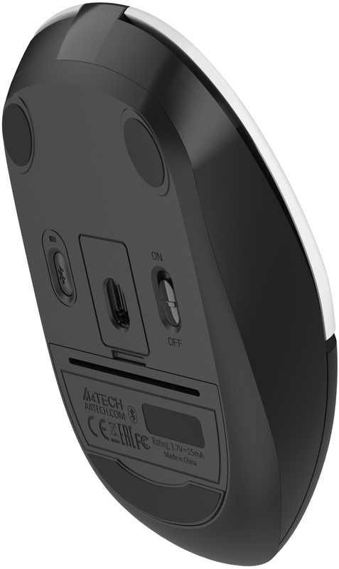 Ігрова комп'ютерна миша A4Tech Fstyler FB12 (Panda) - фото - №3