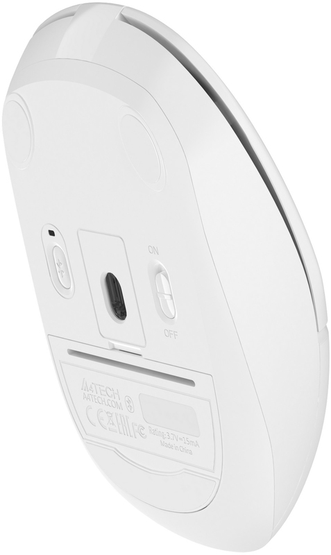 Ігрова комп'ютерна миша A4Tech Fstyler FB12 (White) - фото - №3