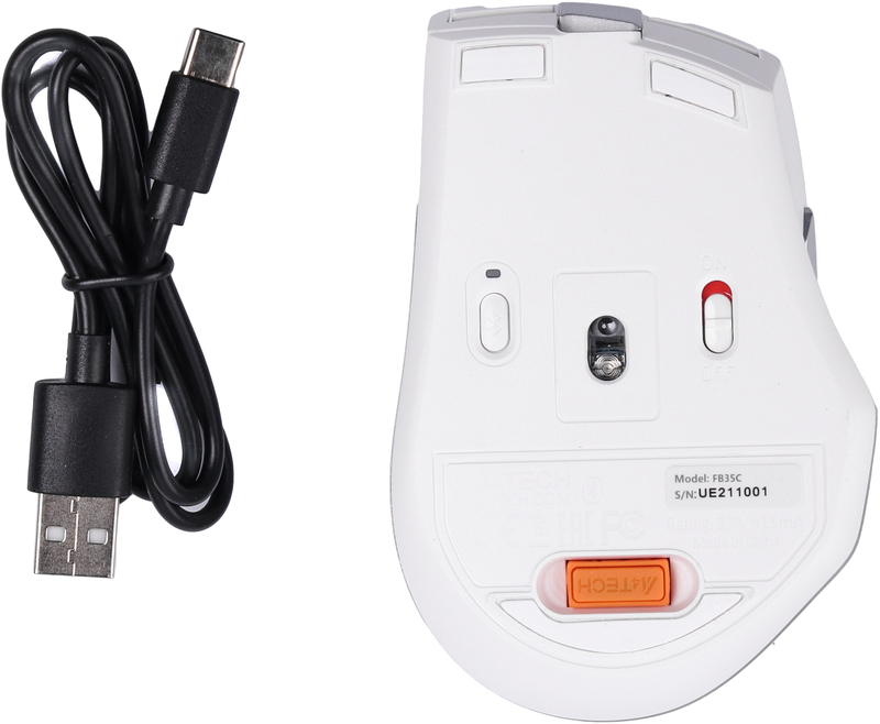 Игровая компьютерная мышь A4Tech Fstyler FB35C (Icy White) фото