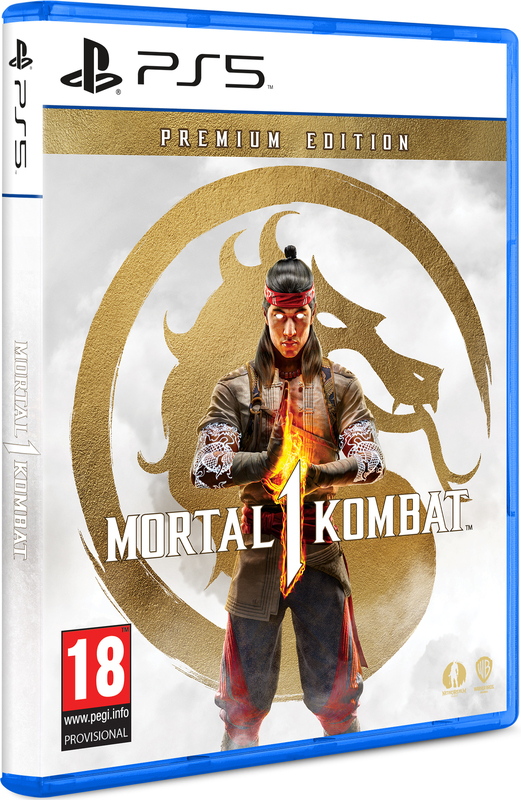Диск Mortal Kombat 1 Premium Edition 2023 (Blu-ray) для PS5 - фото - №1