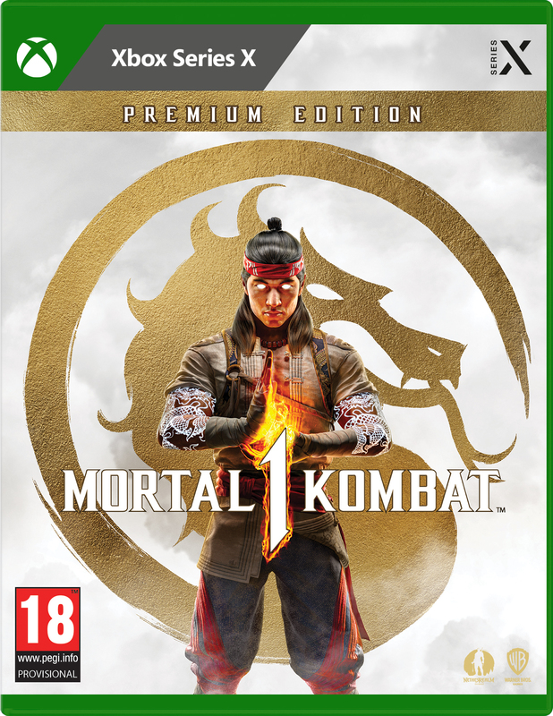 Диск Mortal Kombat 1 2023 (Blu-ray) Premium Edition для Xbox Series X фото