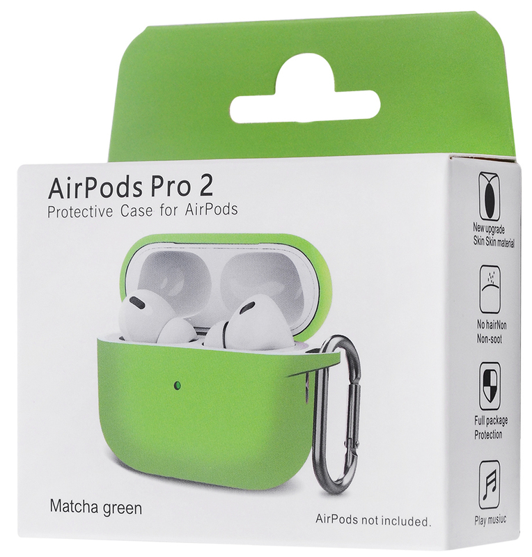 Чохол Silicone Case New for AirPods Pro 2 (Mint) - фото - №3