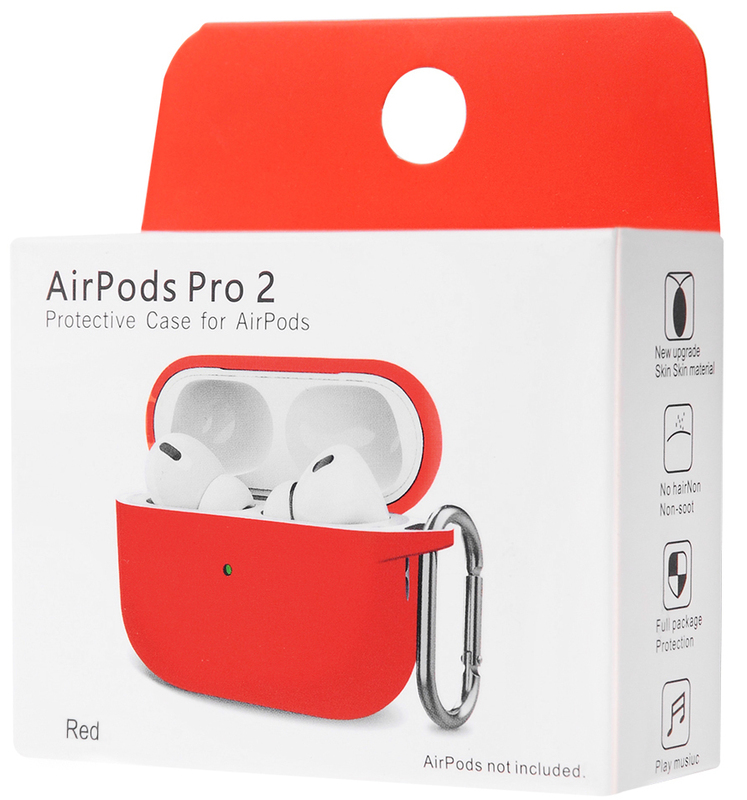 Чохол Silicone Case New for AirPods Pro 2 (Red) фото