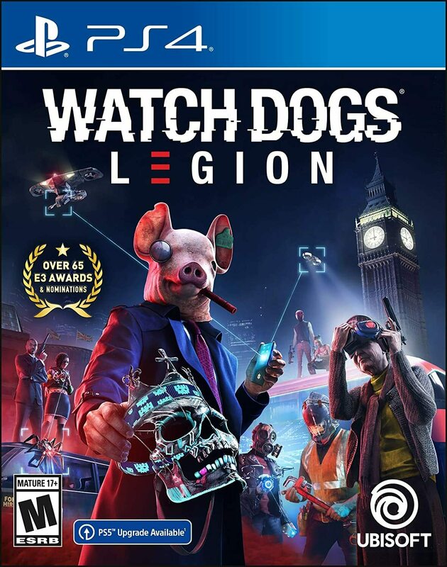 Диск Watch Dogs Legion (Blu-ray) для PS4 фото