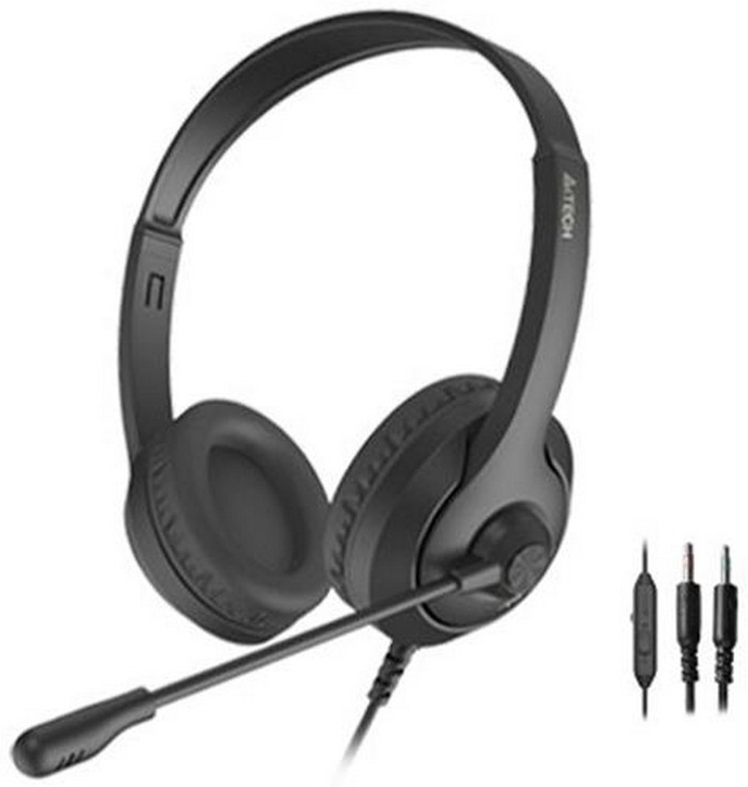Гарнітура ігрова A4 Tech Fstyler FH100 (Stone Black) - фото - №0