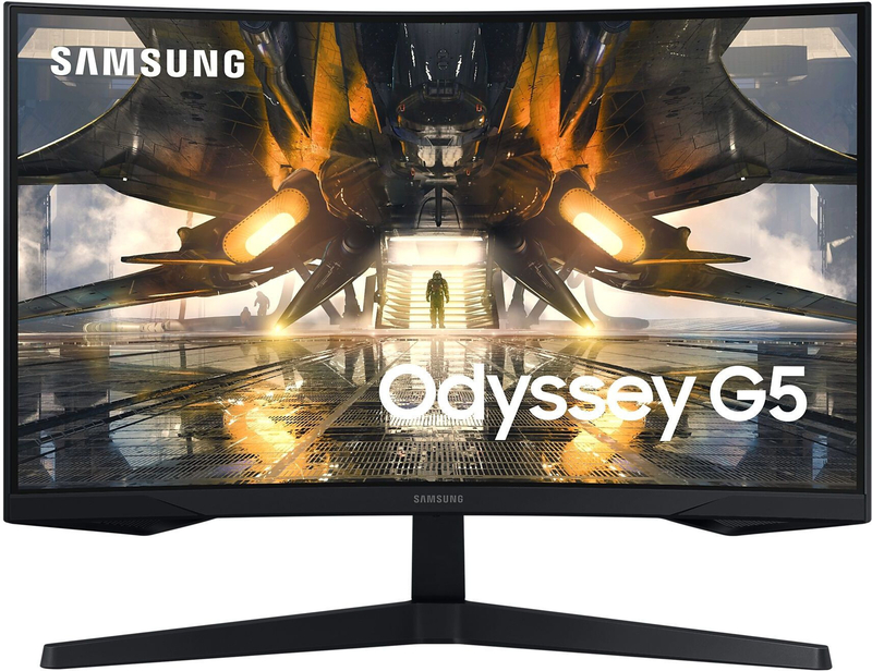 Ігровий монітор вигнутий VA 27" Samsung LS27AG552EIXCI - фото - №0