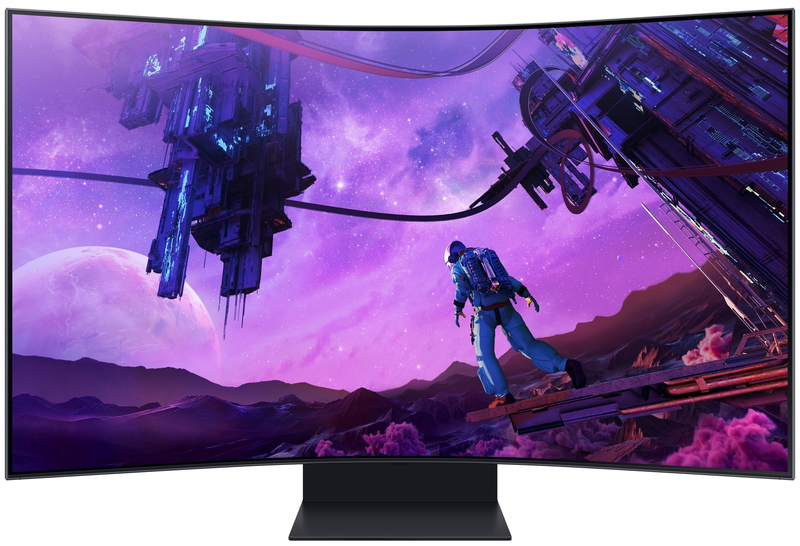 Ігровий монітор вигнутий VA 55" Samsung Odyssey Ark LS55BG970NIXCI - фото - №1