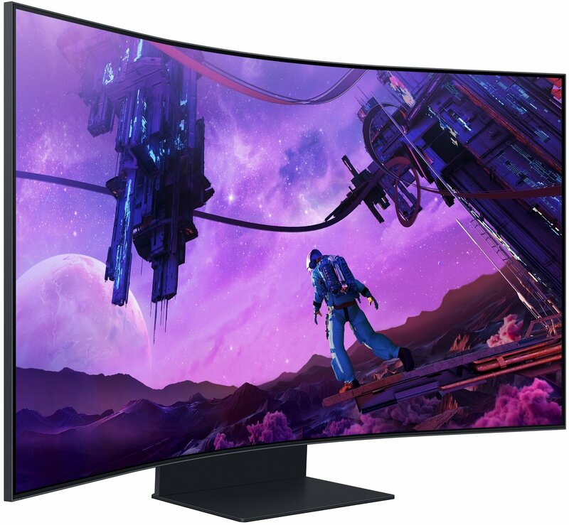 Ігровий монітор вигнутий VA 55" Samsung Odyssey Ark LS55BG970NIXCI - фото - №3