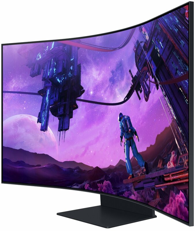 Ігровий монітор вигнутий VA 55" Samsung Odyssey Ark LS55BG970NIXCI - фото - №7