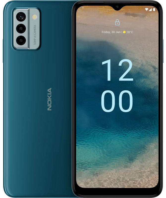 Nokia G22 4/128GB (Lagoon Blue) фото