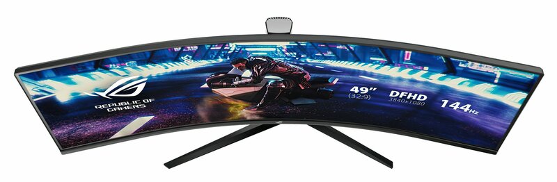 Ігровий монітор вигнутий VA 49" Asus ROG Strix XG49VQ (90LM04H0-B01170) - фото - №3