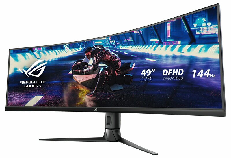 Ігровий монітор вигнутий VA 49" Asus ROG Strix XG49VQ (90LM04H0-B01170) - фото - №2