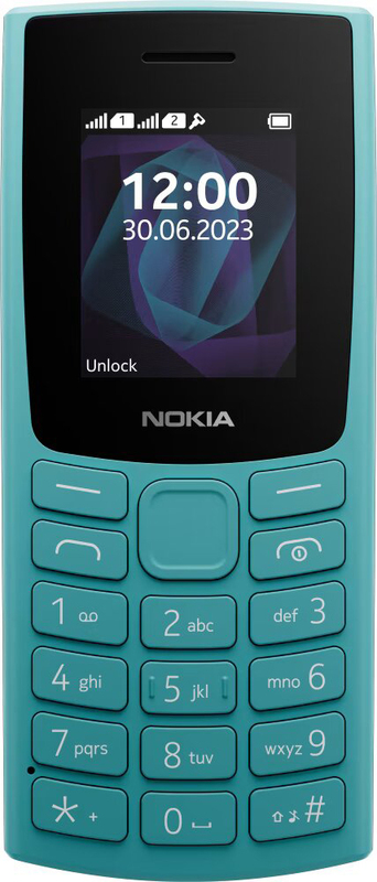 Nokia 105 Dual Sim 2023 (Cyan) фото