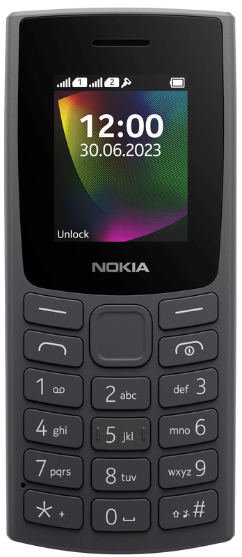 Nokia 106 Dual Sim 2023 (Charcoal) фото