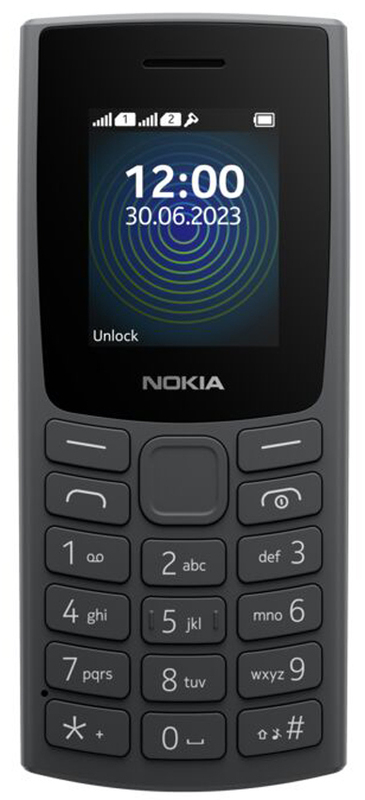 Nokia 110 Dual Sim 2023 (Charcoal) фото