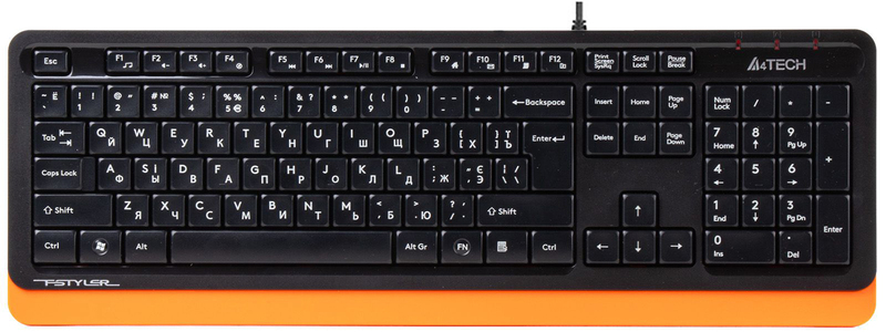 Ігрова клавіатура A4Tech Fstyler FK10 (Orange) фото