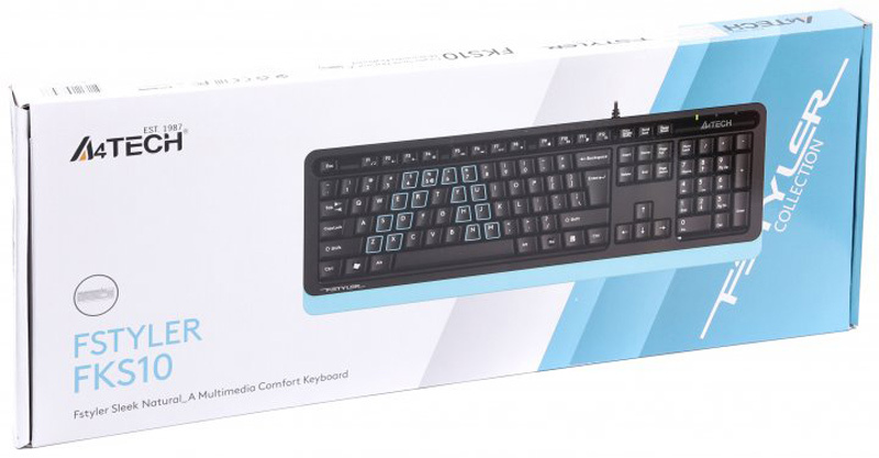 Ігрова клавіатура A4Tech Fstyler FKS10 (Blue) фото