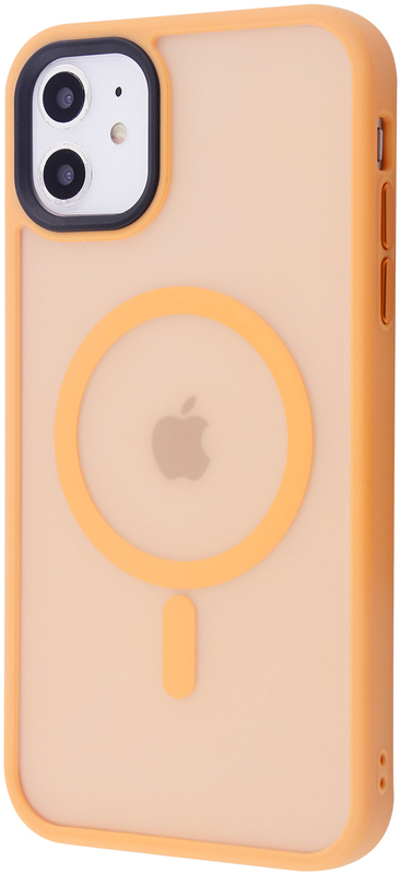 Чохол для iPhone 11 WAVE Matte Insane Case with MagSafe (Orange) фото
