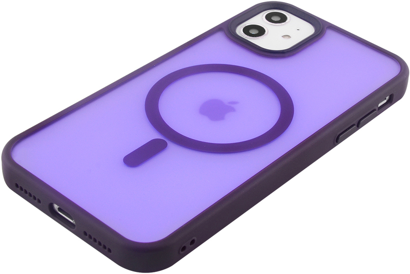 Чохол для iPhone 11 WAVE Matte Insane Case with MagSafe (Deep Purple) фото