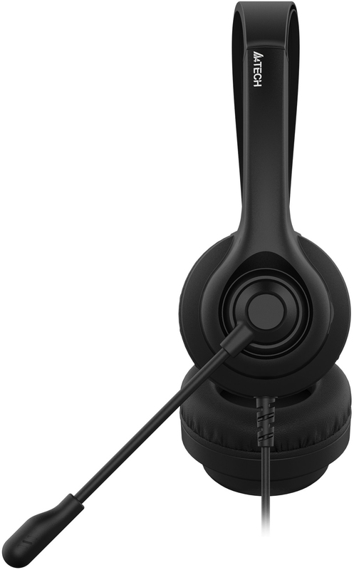 Гарнітура ігрова A4 Tech HS-8i (Black) - фото - №1
